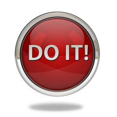 Do it pointer icon on white background