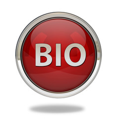 Bio pointer icon on white background