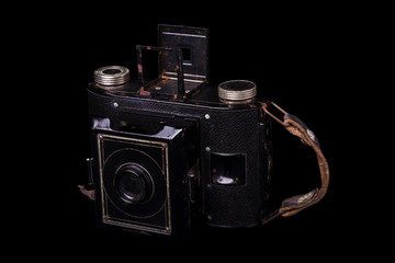 retro vintage photographic camera 