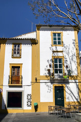 Fototapeta na wymiar typical houses of the Alentejo region villages