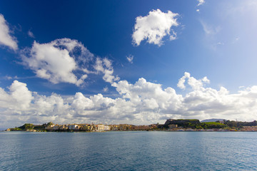 Fototapeta premium city of Corfu