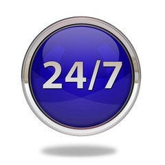 Support pointer icon on white background