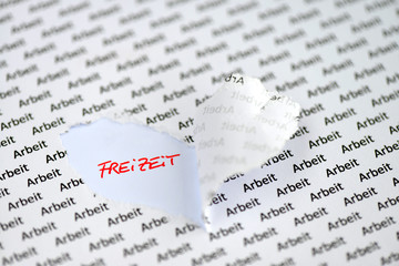 Fototapeta premium Arbeit, Freizeit, work life balance, burnout, Karriere, Stress
