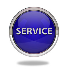 Service pointer icon on white background