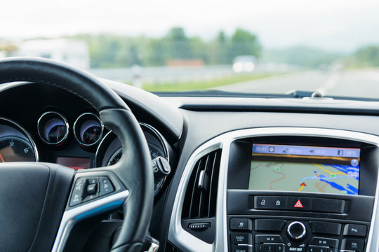 Car interior driving and navigation