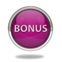 bonus pointer icon on white background
