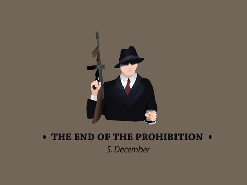 The end of the prohibition in 5. december
