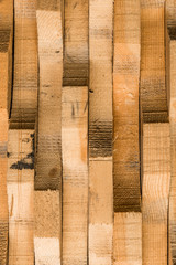 Plank hardwood surface closeup
