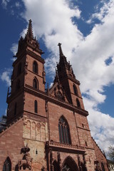 Church tower in Switzerland