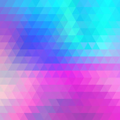 Obraz premium Multicolor Abstract Background Consisting of Triangles