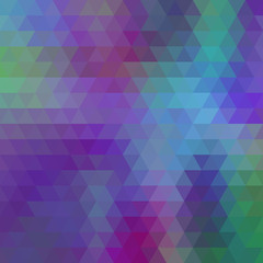 Multicolor Abstract Background Consisting of Triangles