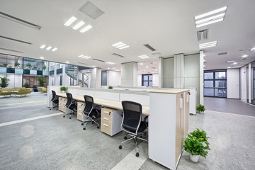 modern office room interior