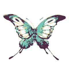 Fototapeta premium butterfly,watercolor design