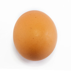 egg isolated on white background