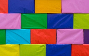 colorful of box abstract background