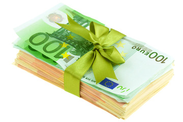 liasse de billets à offrir