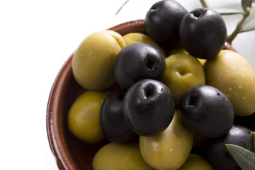 olives and oil