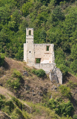 Fototapeta na wymiar Panoramic view of Brienza. Basilicata. Italy.