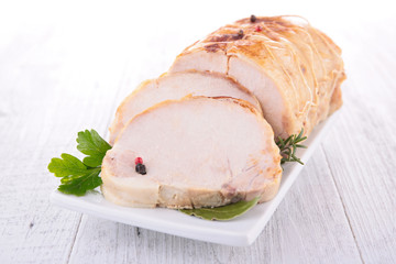 roast pork