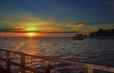 Lever du soleil a Noirmoutier