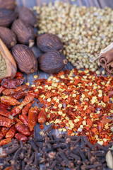 Different  spices