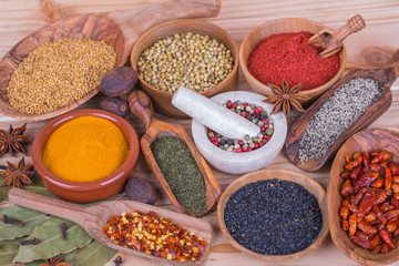 Different  spices