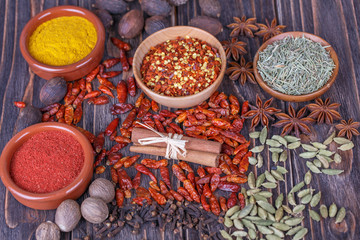 Different  spices