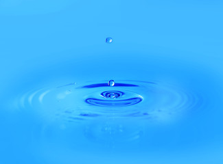 Water drop, close-up