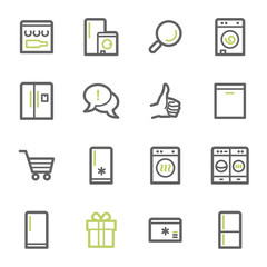 Kitchen Appliances Web Icons