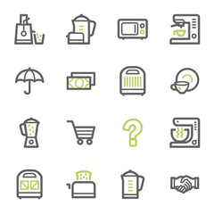 Kitchen Appliances Web Icons
