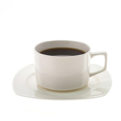 Black coffee cup