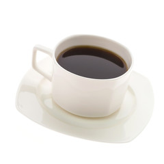 Black coffee cup