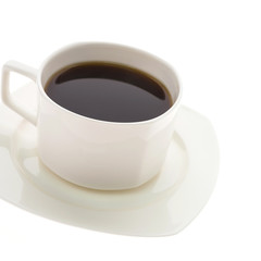 Black coffee cup