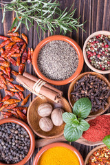 Different  spices