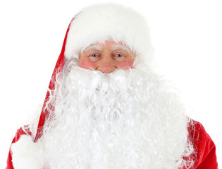 Santa Claus isolated on white background