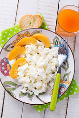 Cottage cheese for breakfast