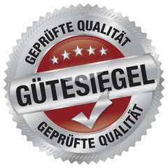 Obraz premium Gütesiegel - geprüfte Qualität