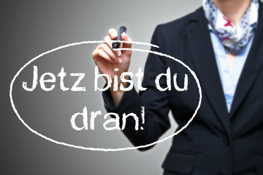 Anzeige - Jetz bist du dran!