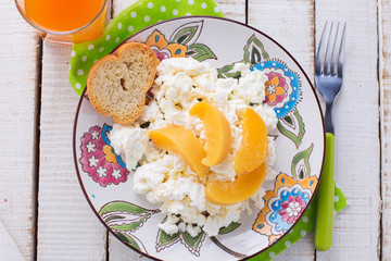 Cottage cheese for breakfast