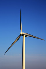 in   lanzarote   spain   wind turbines and the sky