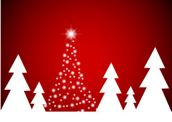 Fototapeta premium Weihnachtskarte