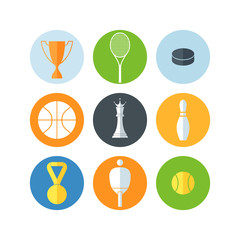 Sport. Icon set