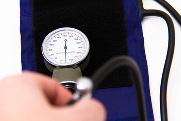 Blood pressure meter medical equipment