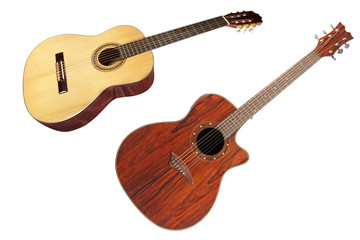 Obraz premium The image of a guitar