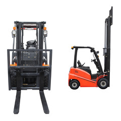 Loader isolated under the white background