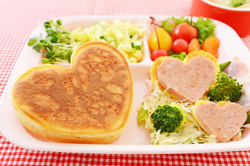 おいしそうなパンケーキ