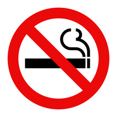 No smoking sign