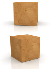 cement cubes