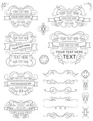 Vintage Calligraphy Design Elements Ten