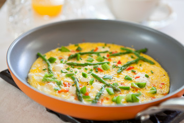Asparagus Omelette